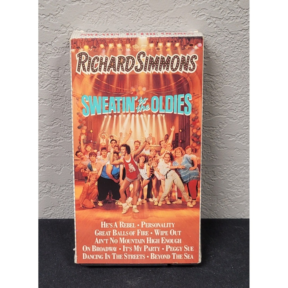 Richard Simmons Sweatin To The Oldies (VHS, 1988)